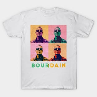 Anthony Bourdain pop art T-Shirt